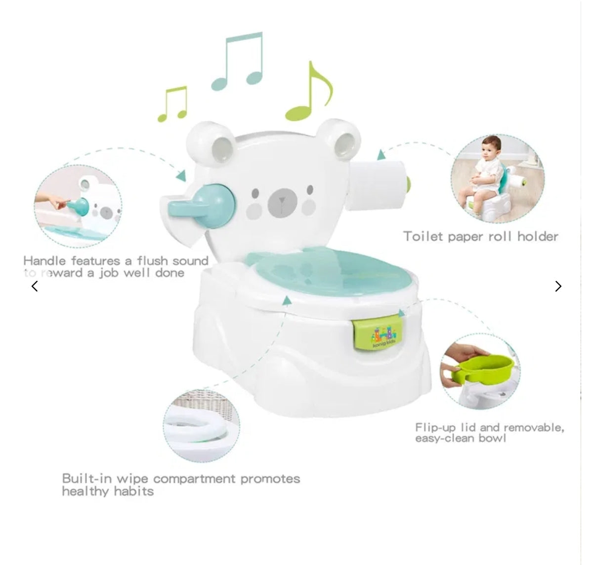 Olita muzicala ursuleț 3 în 1